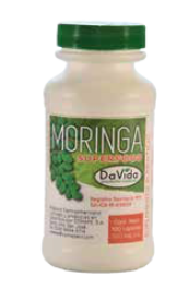 Cápsulas de moringa, 100 cap x 500g c/u